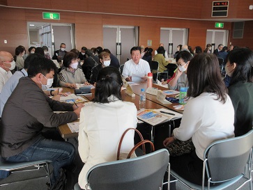 交流会意見交換の様子