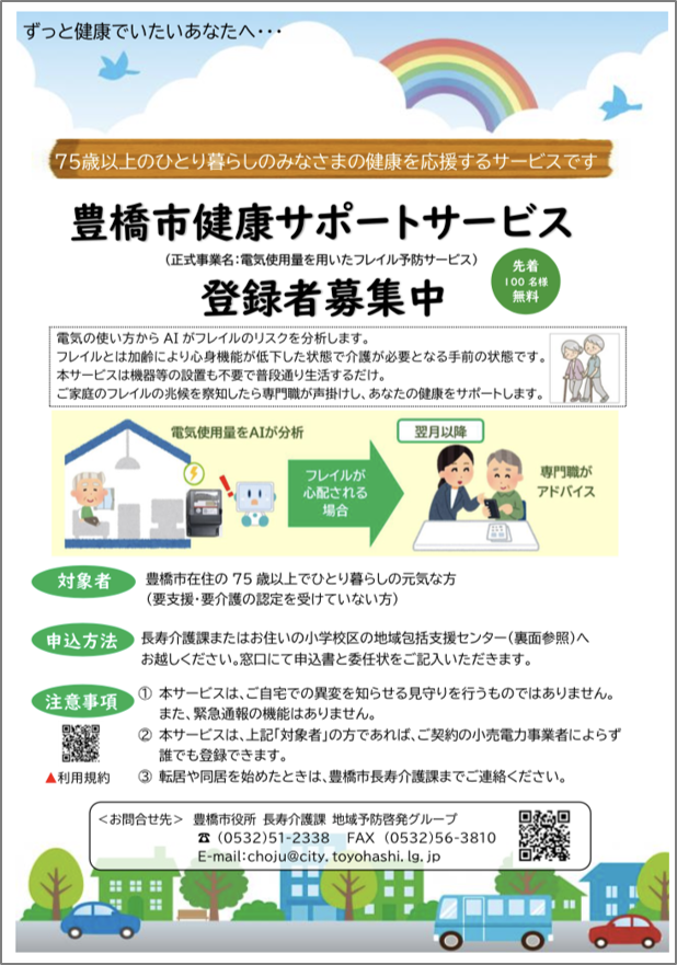 豊橋市健康サポートサービス