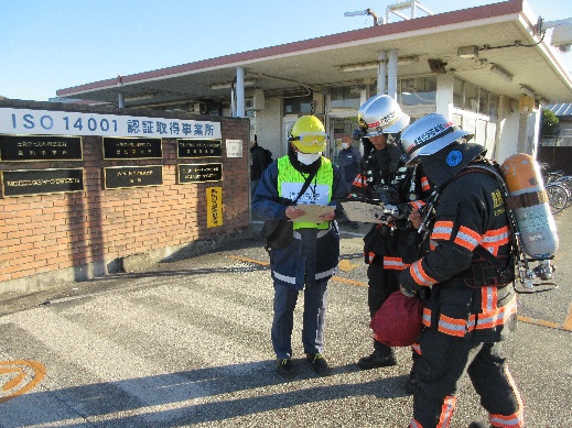 消防技術説明者による情報提供