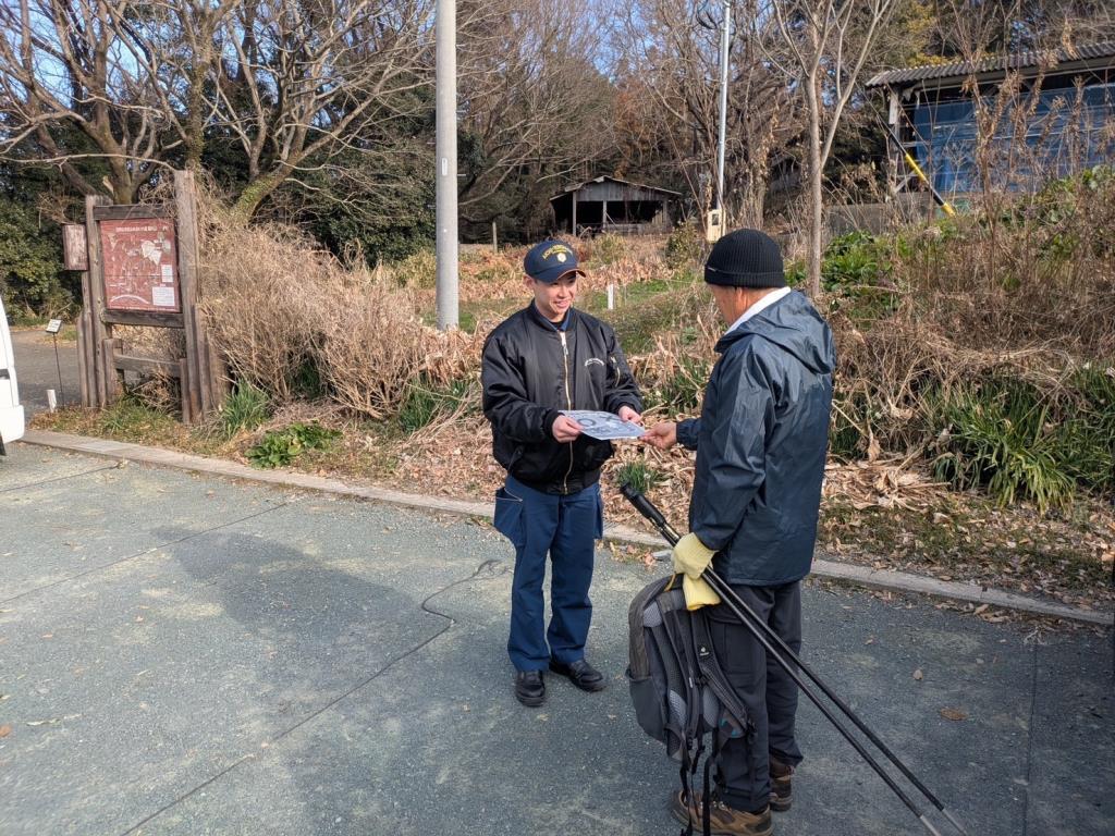 予防啓発広報の様子