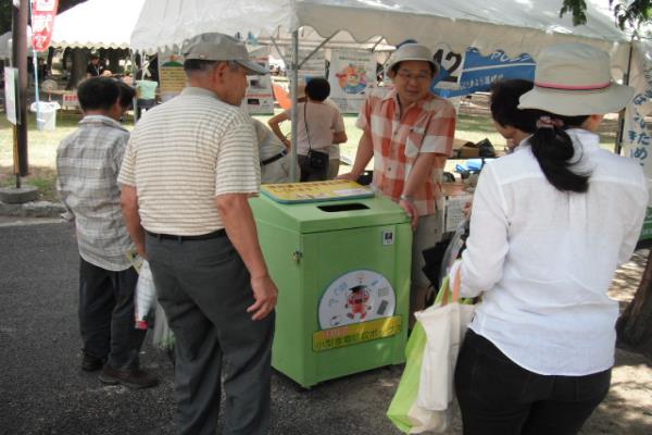 イベントでの小型家電回収