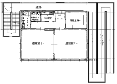 天津地区津波防災センター位置図