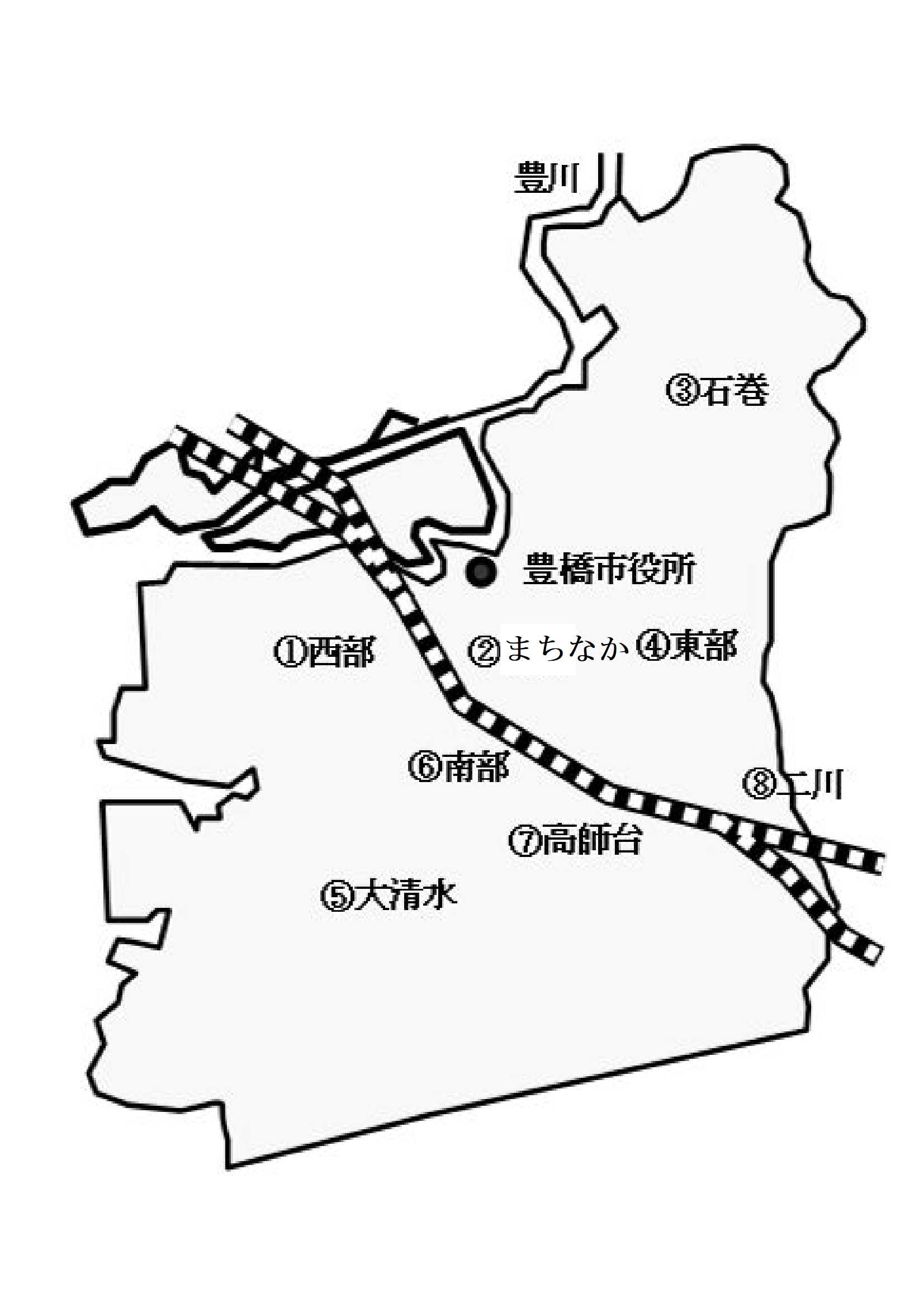 窓口センター及び証明窓口マップ（全体）