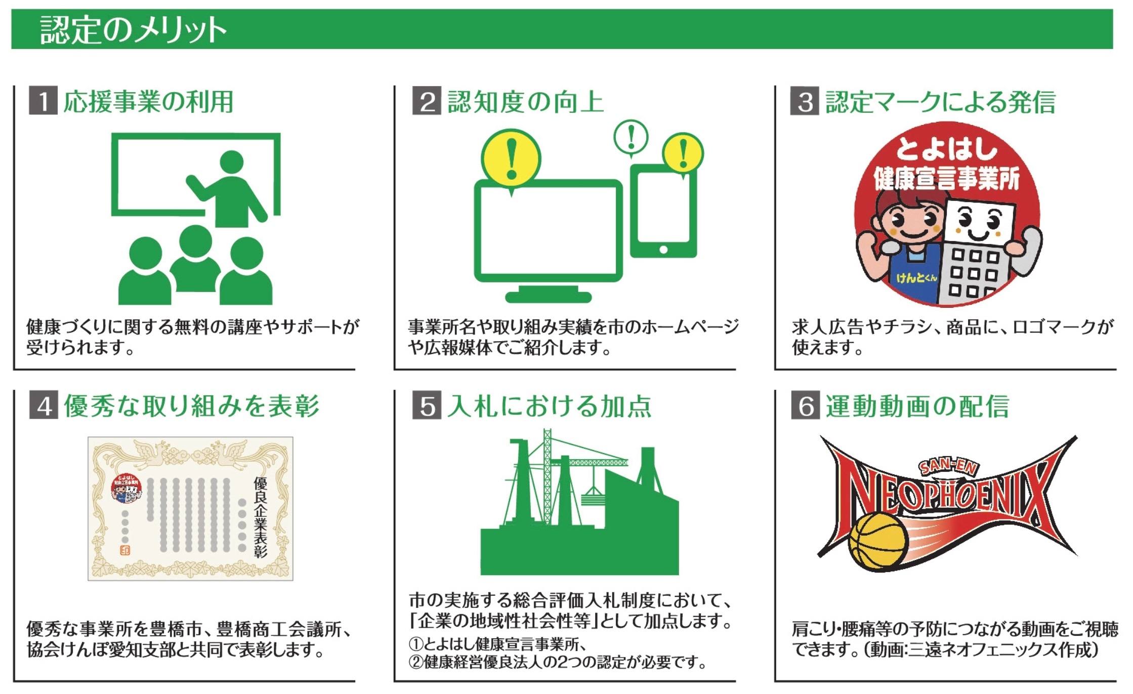 認定のメリット