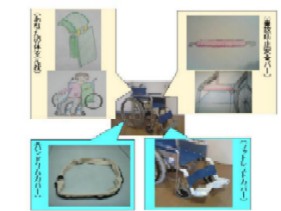 円背枕（えんばいまくら）使用の様子